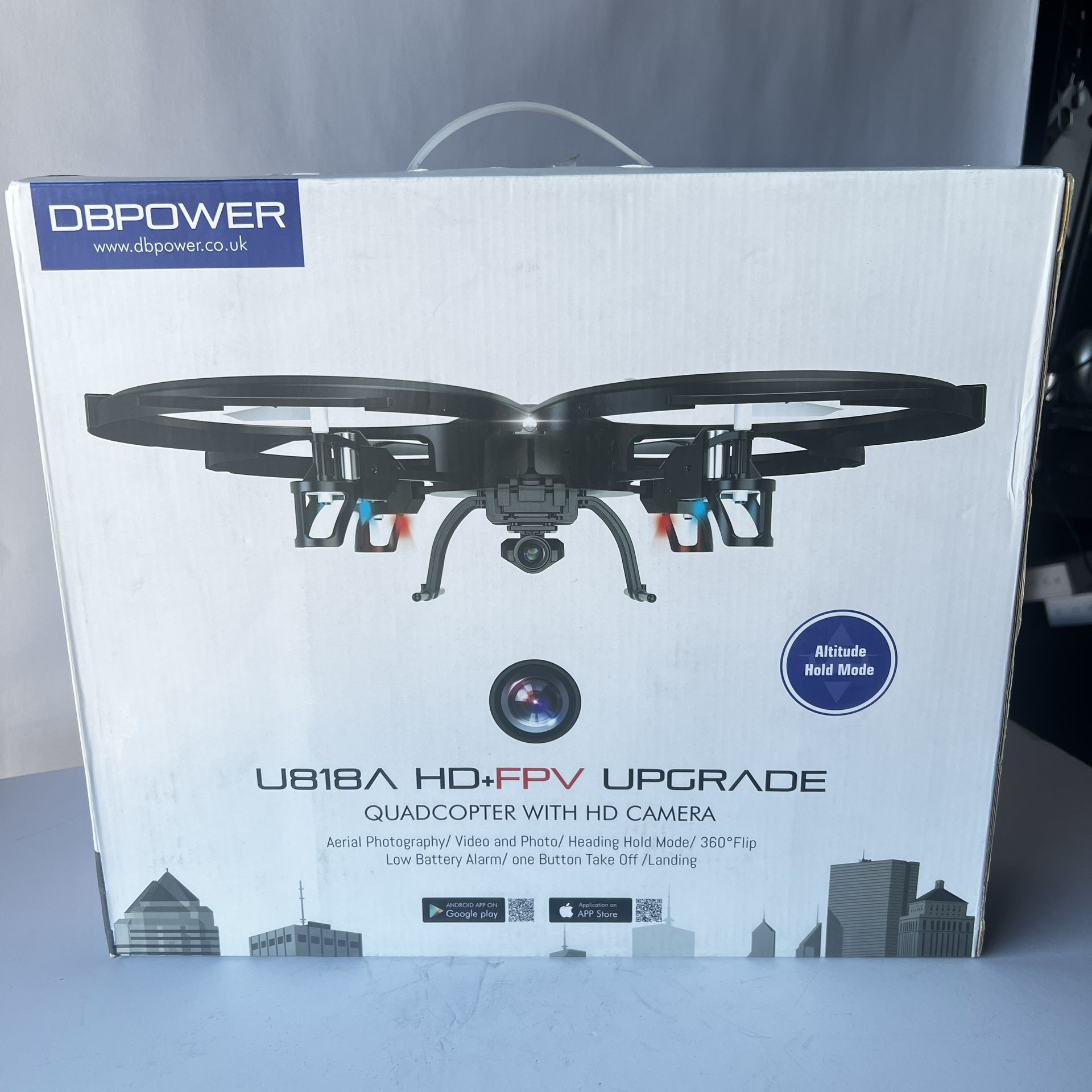 New DBPOWER U818A HD Camera FPV Upgrade Quadcopter Drone! 