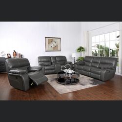 Madrid Gray Love/sofa/chair Set Only $1299! 