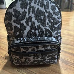 MICHEAL KORS Leopard print Backpack