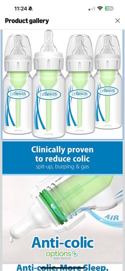 Dr. Browns anticolic 4oz bottle