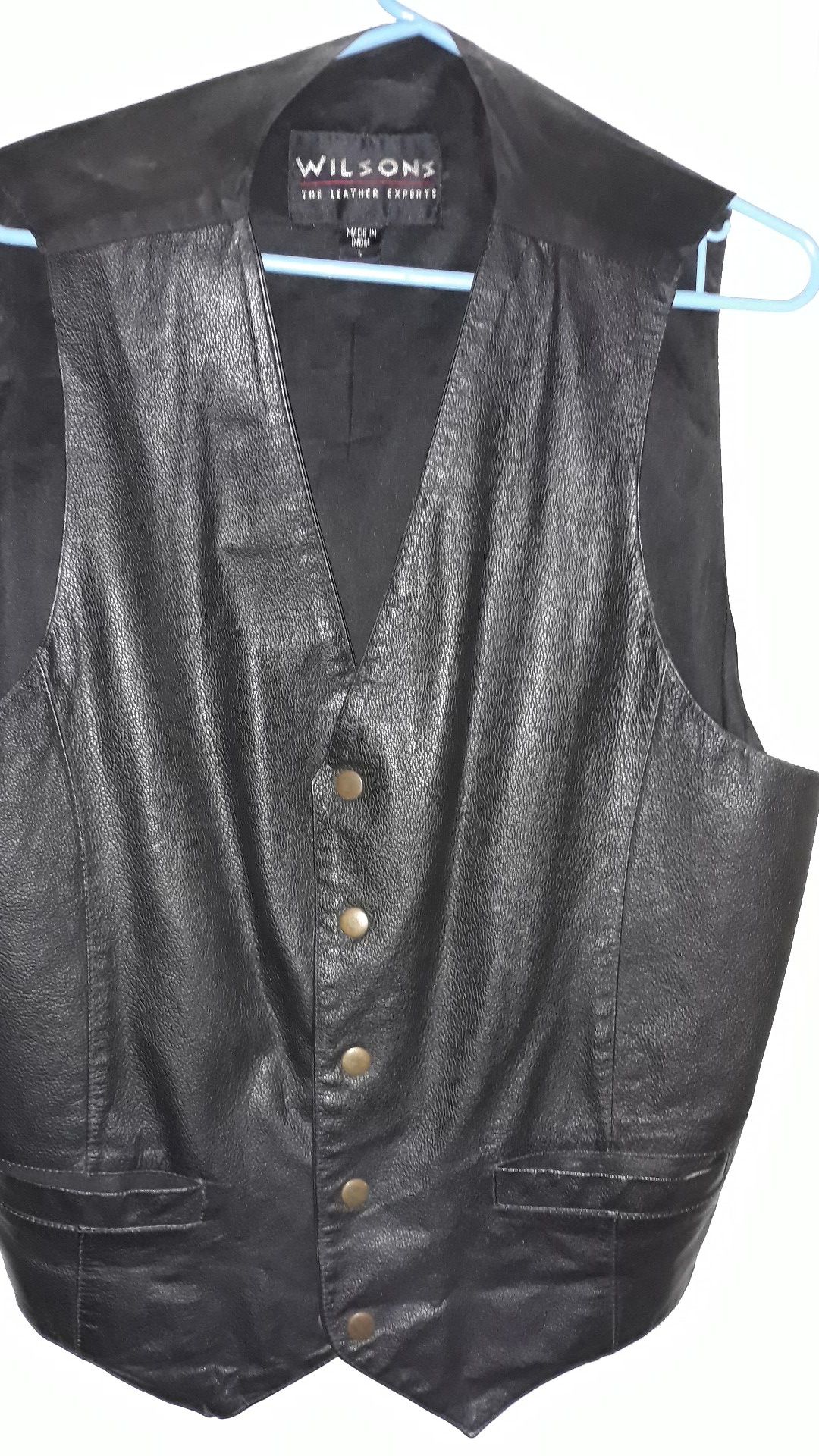 Wilson Large Leather Vest