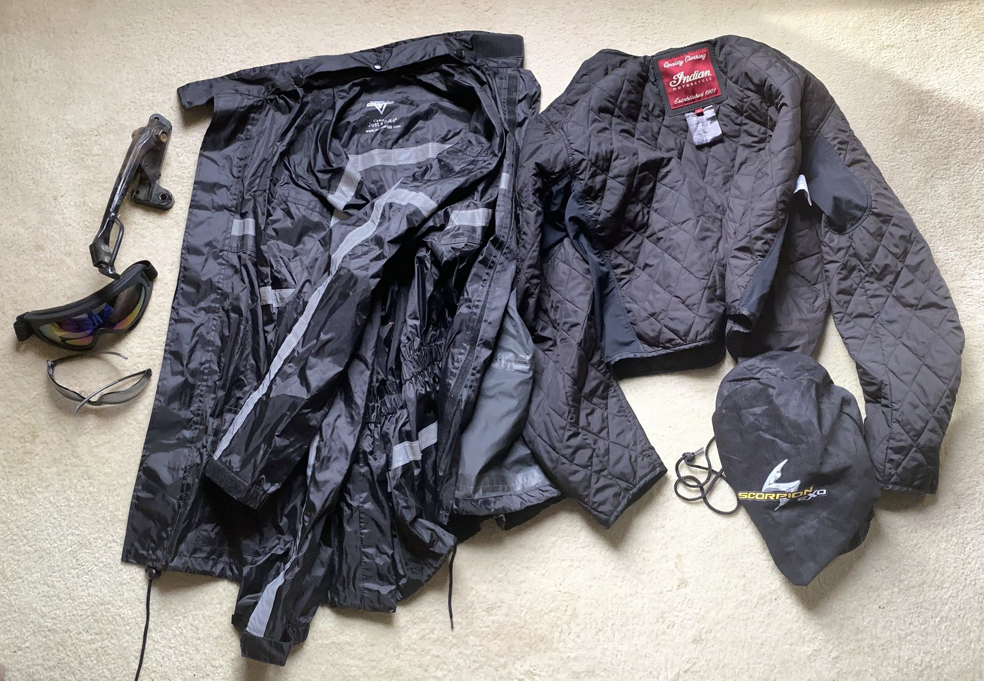 Nelson Rigg Motorcycle Jacket / Scorpion Jacket, Kickstand