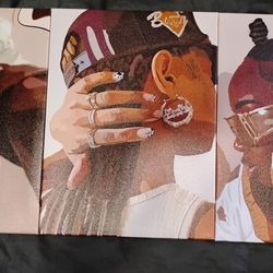 Wall Decor 12 inch x 15 1/2 Inch NEW lot of 3 
