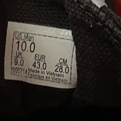 Black and white vans