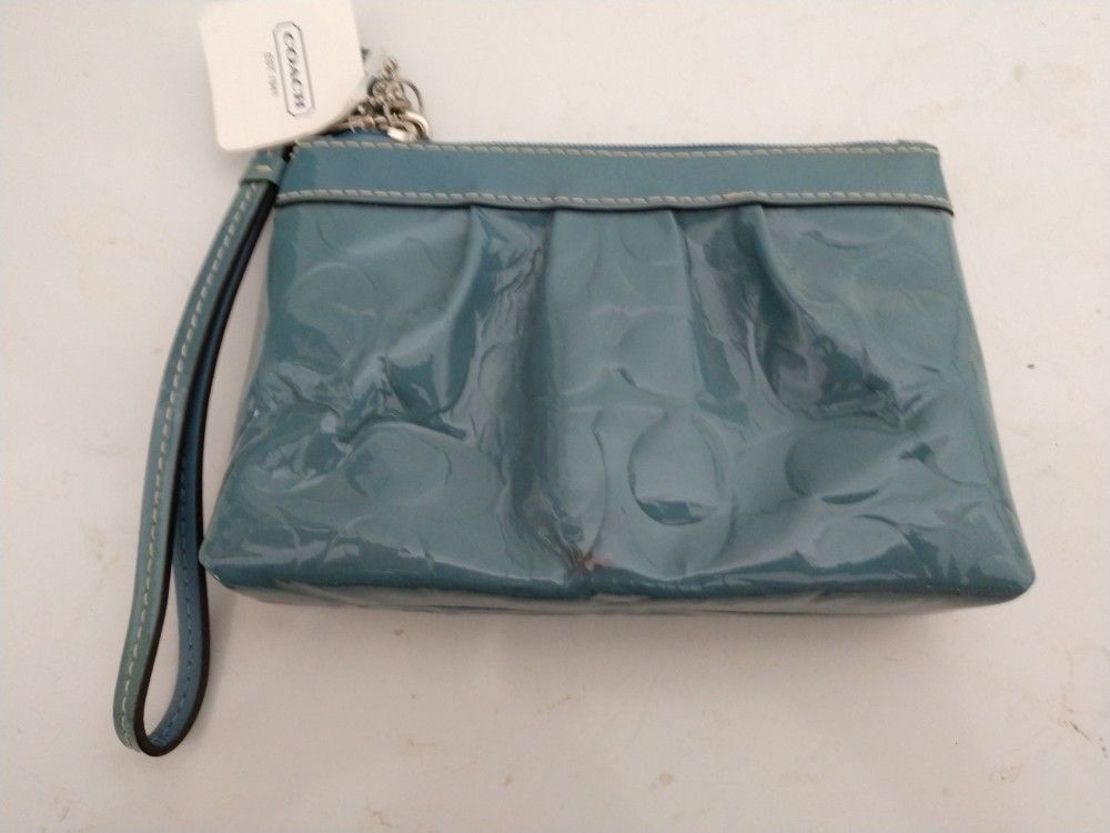 Coach wristlet purse