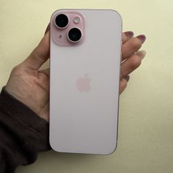 Pink iPhone 15