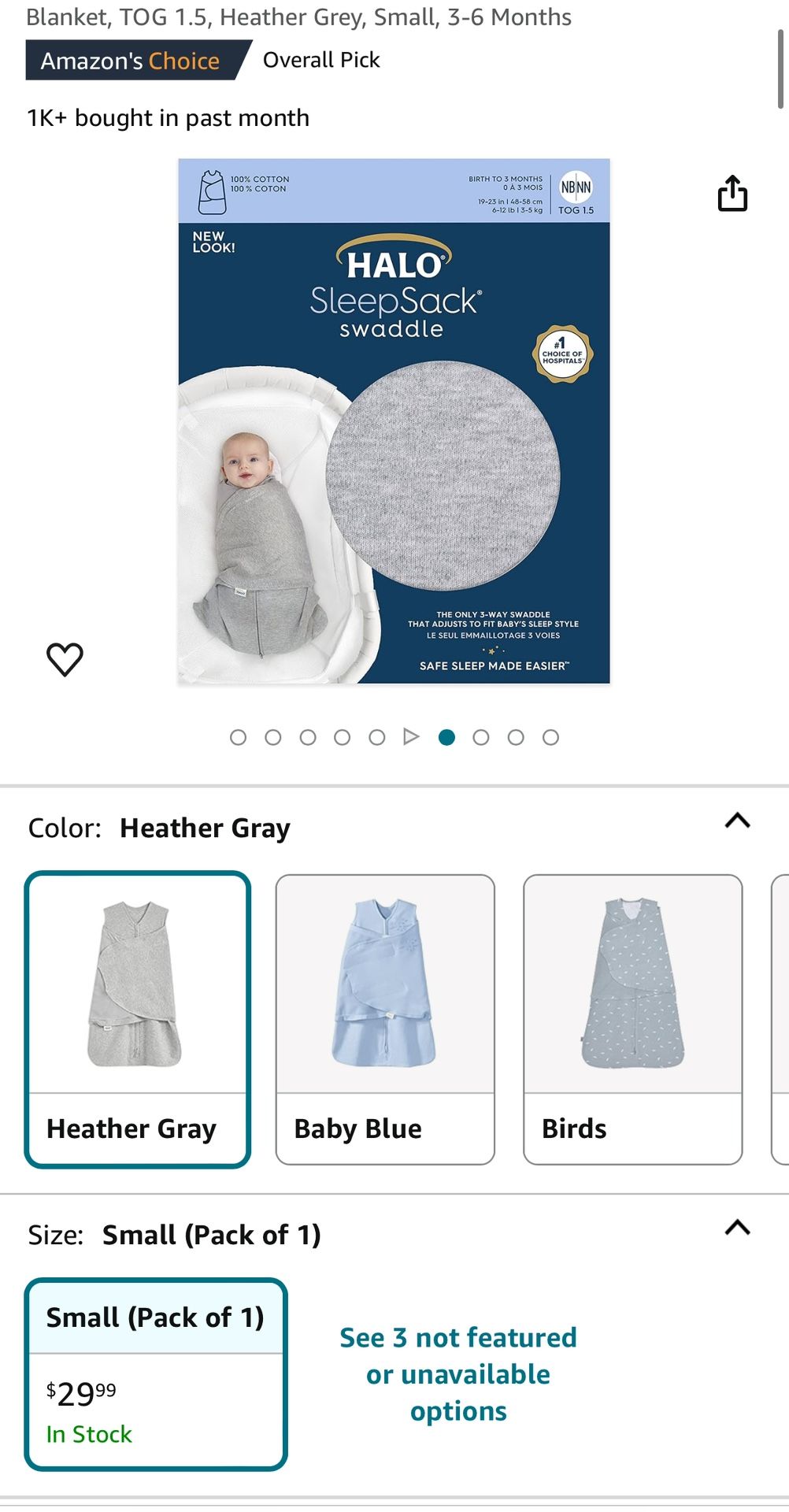 hallo Sleepsack Swaddle