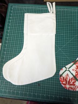 (10) Blank Sublimation Christmas Stockings
