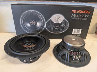 Musway MG6.2W 6.5" Midbass Woofer Pair