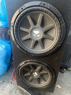 Kicker Comp Dual Subwoofer Box