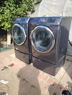 Washer and dryer gas