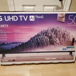 50" LG 4k UHD LED TV 