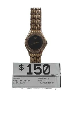 Movado 94e49312 Gold Regular Watch