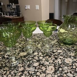 Margarita Acrylic  serving set Pitcher