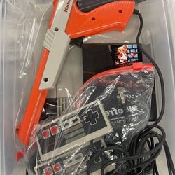 Nintendo NES System Console Super Mario Game Bundle