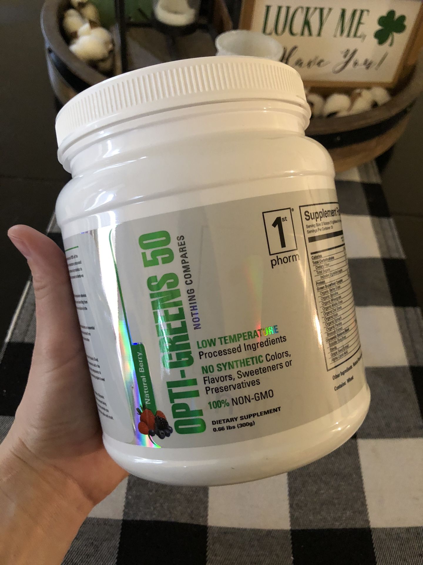 1st Phorm Opti-Greens 50 -brand new sealed