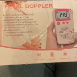 Brand New In Box Fetal Heart Doppler 