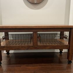 Pottery Barn Console Table