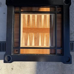 Handmade 36" Moskowitz Backgammon Table
