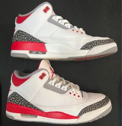 Size 13 Jordan 3 Retro Fire Red