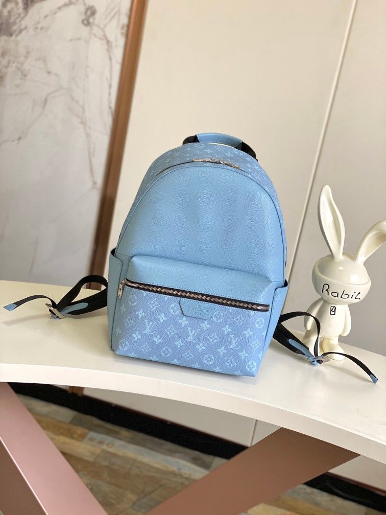 A blue backpack