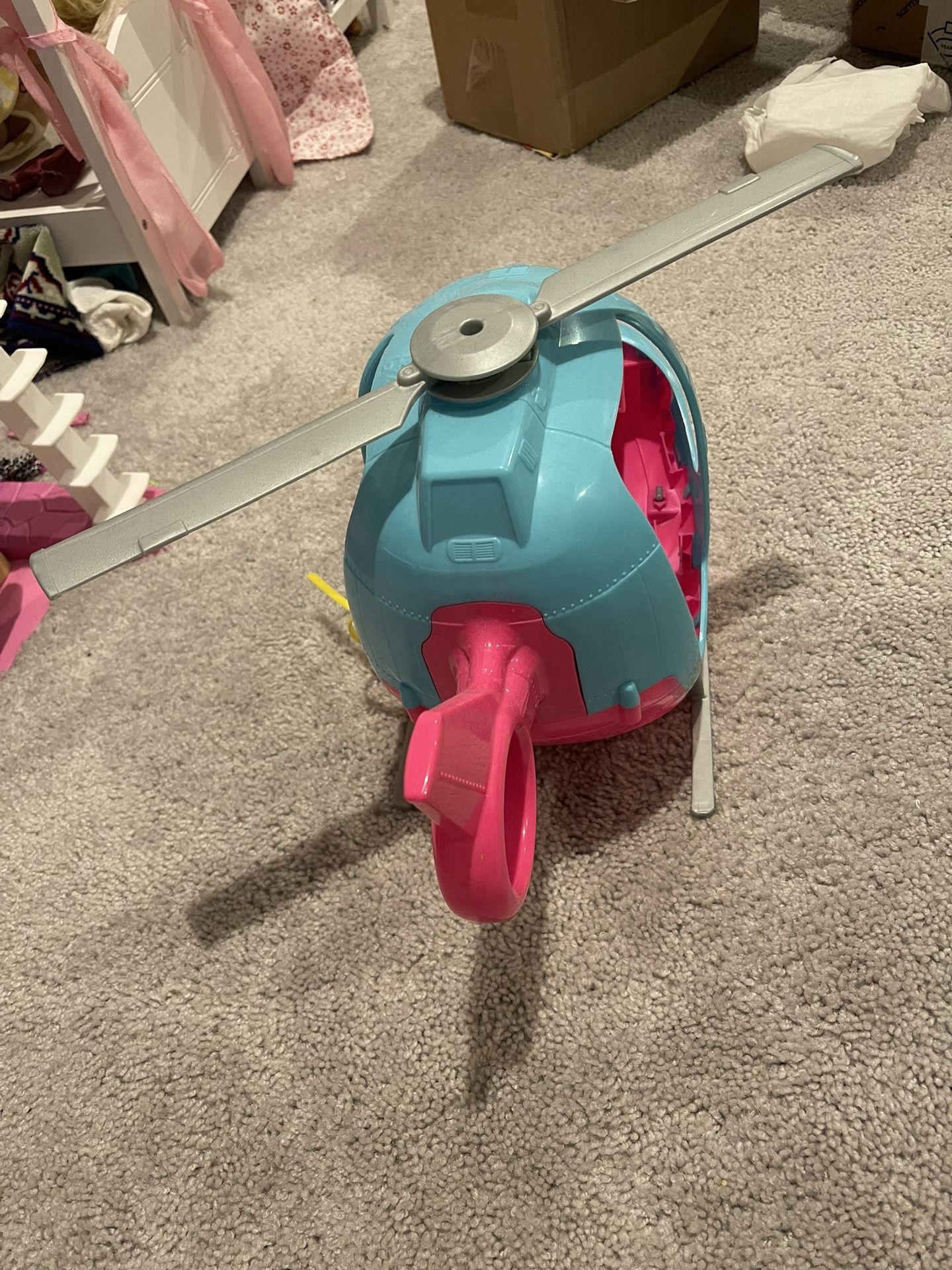 Barbie helicopter
