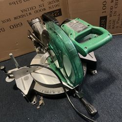 Metabo HPT C10FCG 10" Compound Miter Saw, 15-Amp Motor