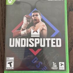 Undisputed X Box X 