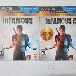 NEW Infamous PS3 Games