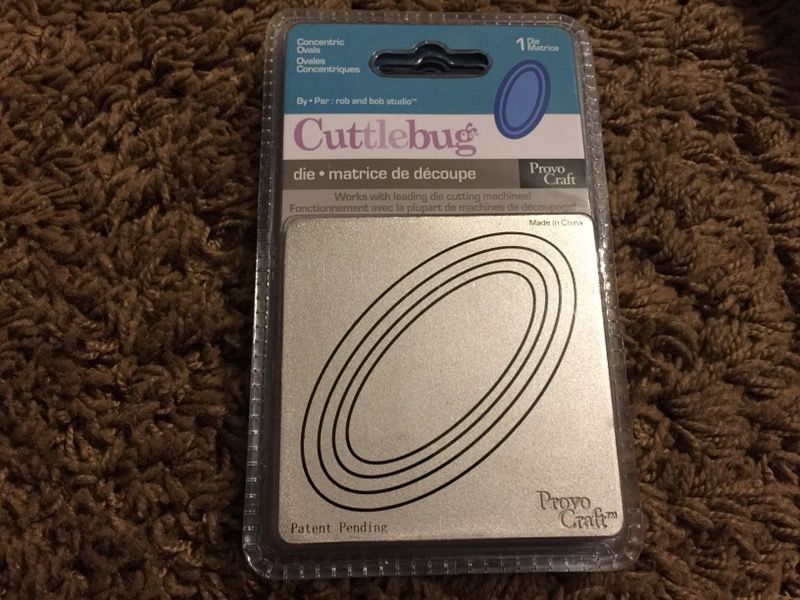 Cuttlebug die Provo craft