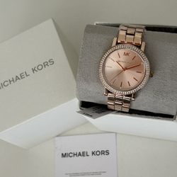 Authentic Michael Kors Women's Corey Rose Gold Watch (New with Tags)