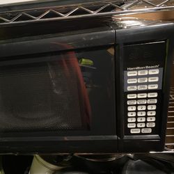 black microwave 