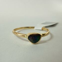 14K Gold & Opal Ring