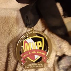 MVP Soccer Medal