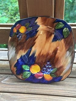 Vintage H&L Tunstall Autumn Plate