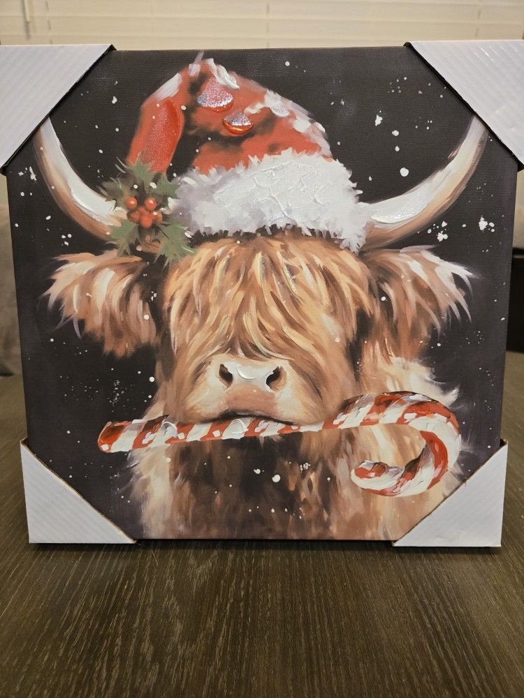 Highland Cow Christmas Decor