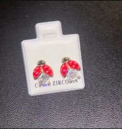 Ladybug earrings