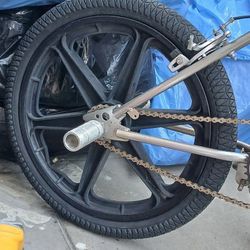 Bmx  Mag  Grand Harvest Plastic  CO. LTD 1987 ONLY RIMS COMPLETE NO PEGS $120