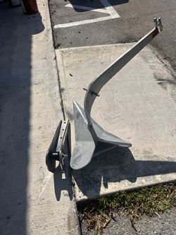 Anchor And Support For 65’ Boat