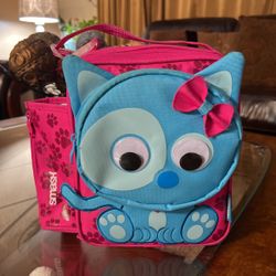 Blue Kitty Lunchbox 