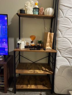 Coffee bar shelves