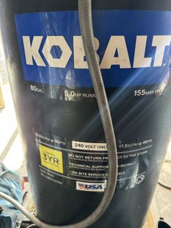 Compressor 80 Gallon Working Good