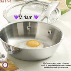 Sartén 🍳 Hondo De 8” Tri-Ply