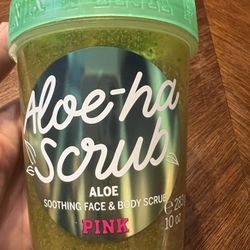 Pink Aloe Face And Body Scrub