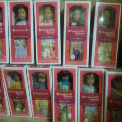 11 Retired Mini American Girl Dolls Collection