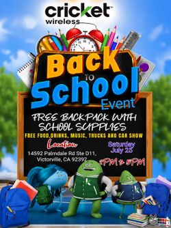 Free back packs