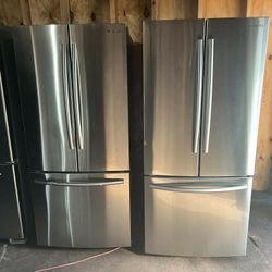 Refrijerador Samsung 30 Pulgadas De Ancho Y Estufa Samsung De Gas 