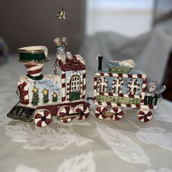 Christmas Ceramic Train