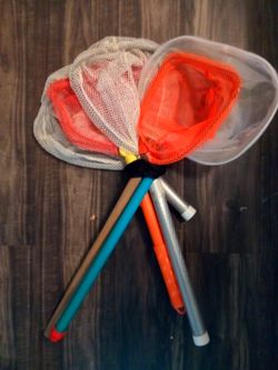 Bundle of 5 fishing nets