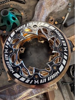 Powder coating and sandblasting